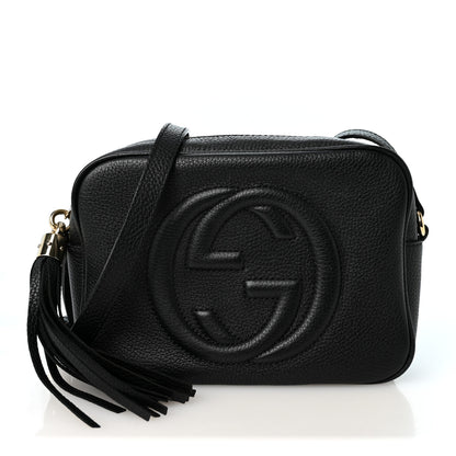 Gucci Pebbled Calfskin Small Soho Disco Bag Black 1 of 9