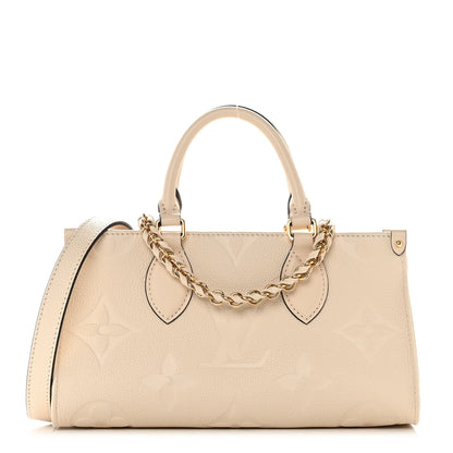 Louis Vuitton Empreinte Monogram Giant OnTheGo East West Creme 1 of 9