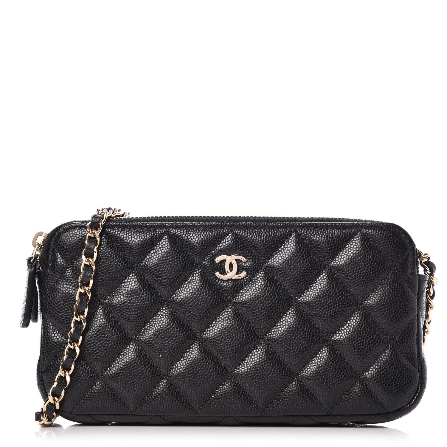 Chanel Caviar Quilted Small Clutch With Chain Black 1 of 10