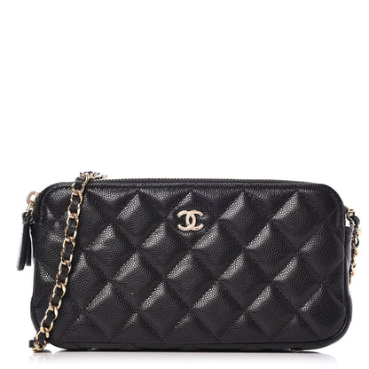 Chanel Caviar Quilted Small Clutch With Chain Black 1 of 10