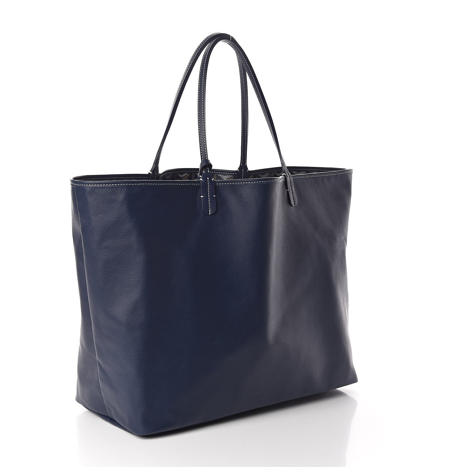Goyard Goyardine Reversible Anjou GM Navy 6 of 14