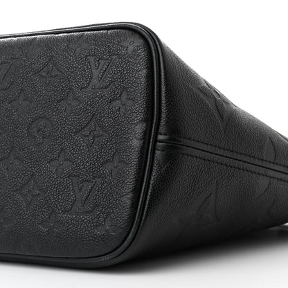 Louis Vuitton Empreinte Monogram Giant Neverfull MM Black 9 of 9