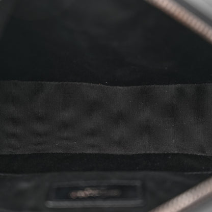 Saint Laurent Calfskin Matelasse Monogram Lou Camera Bag Black 5 of 14
