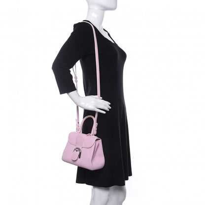 Delvaux Grained Calfskin Mini Brillant Satchel Nakuru 2 of 10