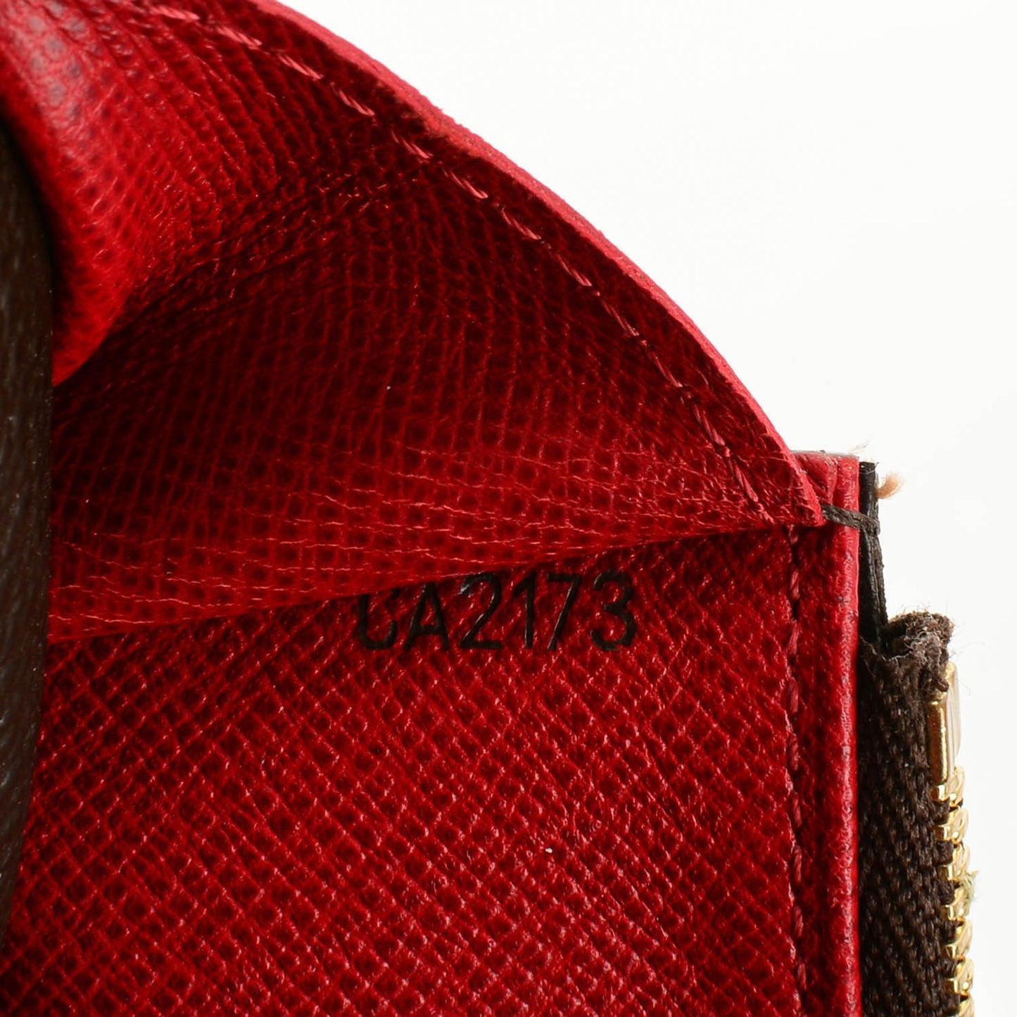 Monogram Emilie Wallet Red