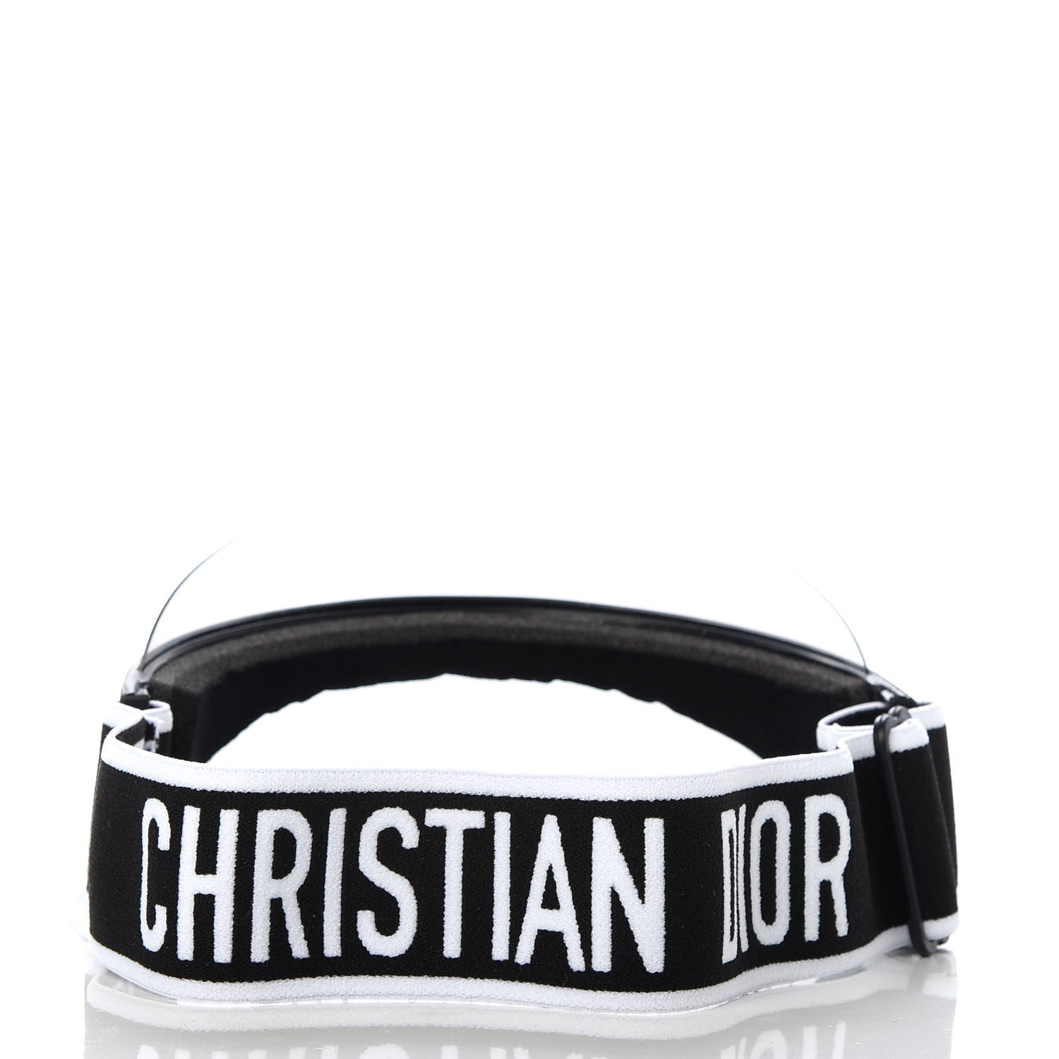 Christian Dior Mirrored DiorClub1 Sun Visor Black 5 of 9