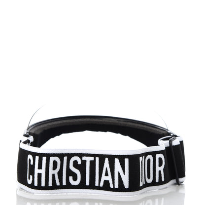 Christian Dior Mirrored DiorClub1 Sun Visor Black 5 of 9