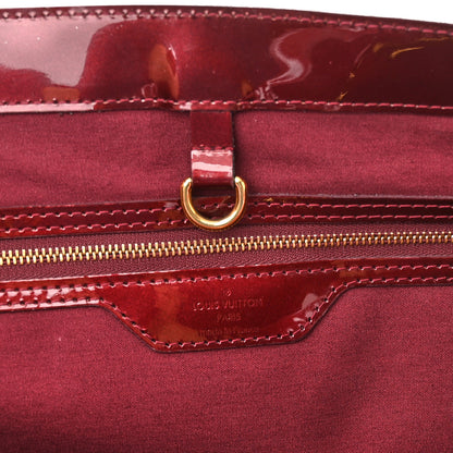Louis Vuitton Vernis Wilshire GM Rouge Fauviste 5 of 8
