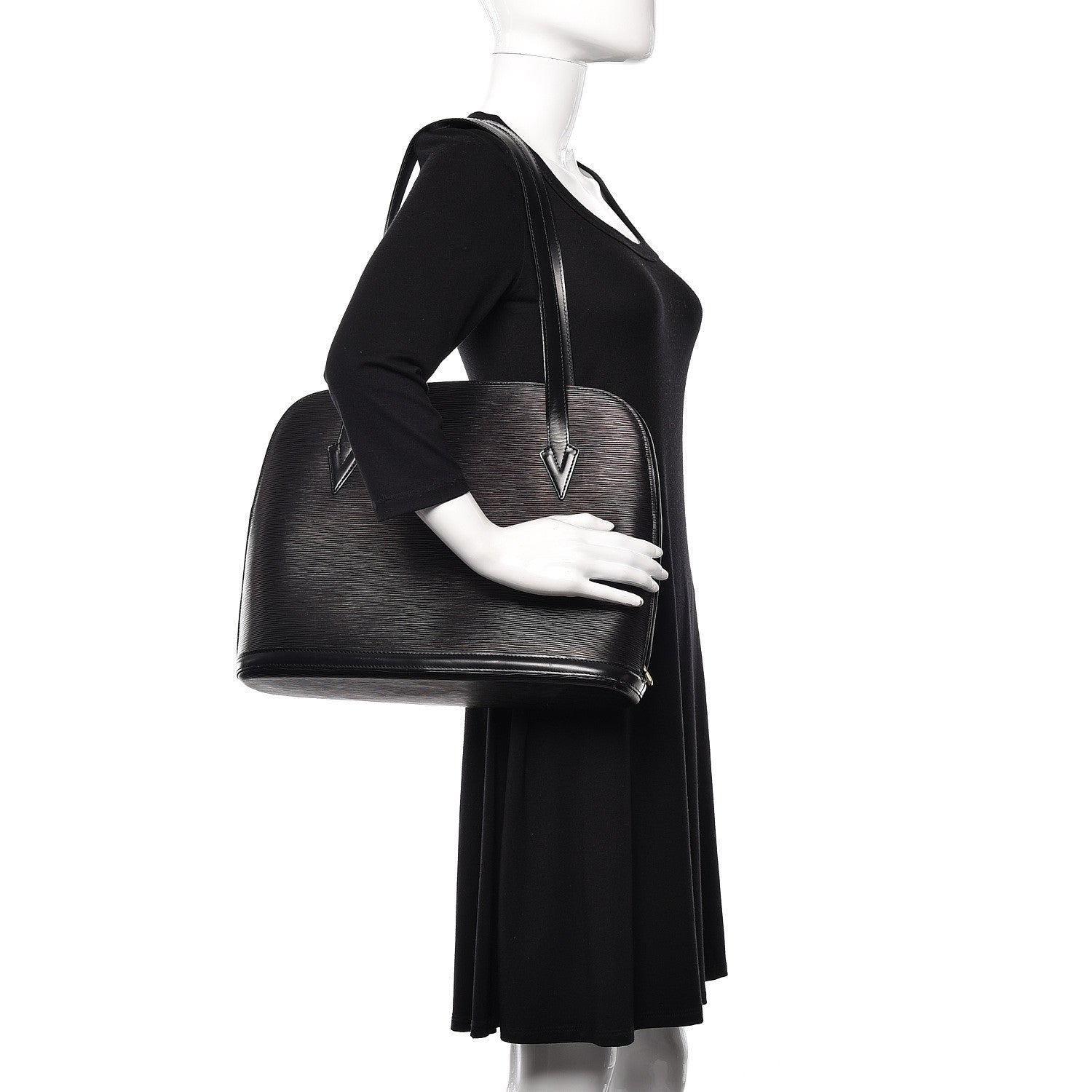 Louis Vuitton Epi Lussac Black 2 of 16