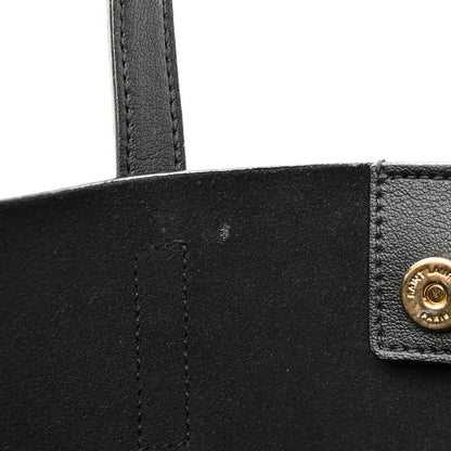 Saint Laurent Calfskin Toy Shopping Tote Black 12 of 12