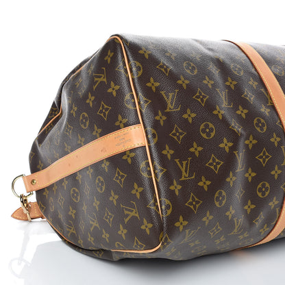Louis Vuitton Monogram Keepall Bandouliere 55 11 of 16
