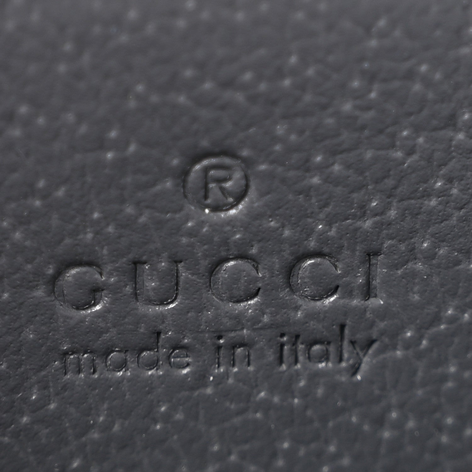 Gucci GG Supreme Monogram Zip Card Case Black Grey 6 of 8