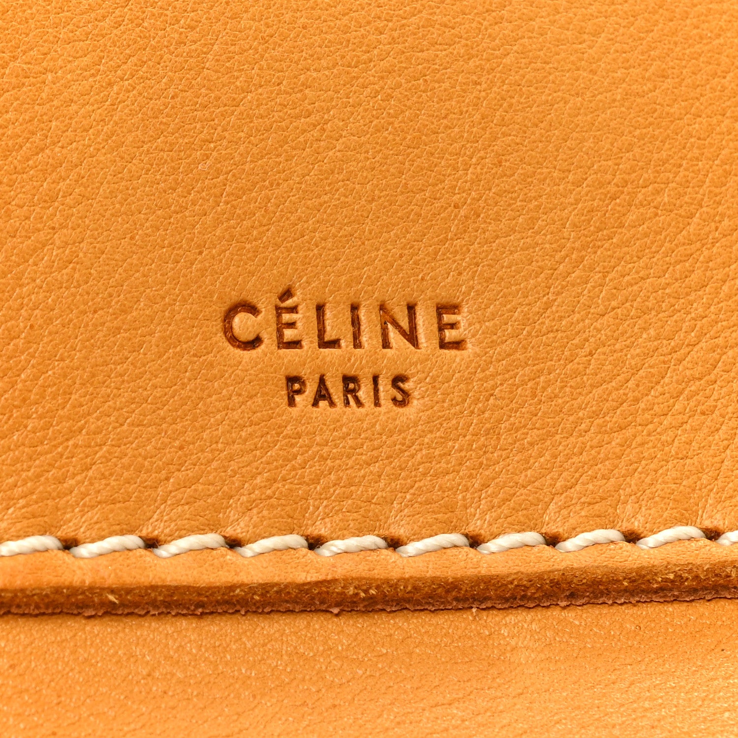Celine Smooth Calfskin Medium Big Bag Dark Yellow 6 of 13