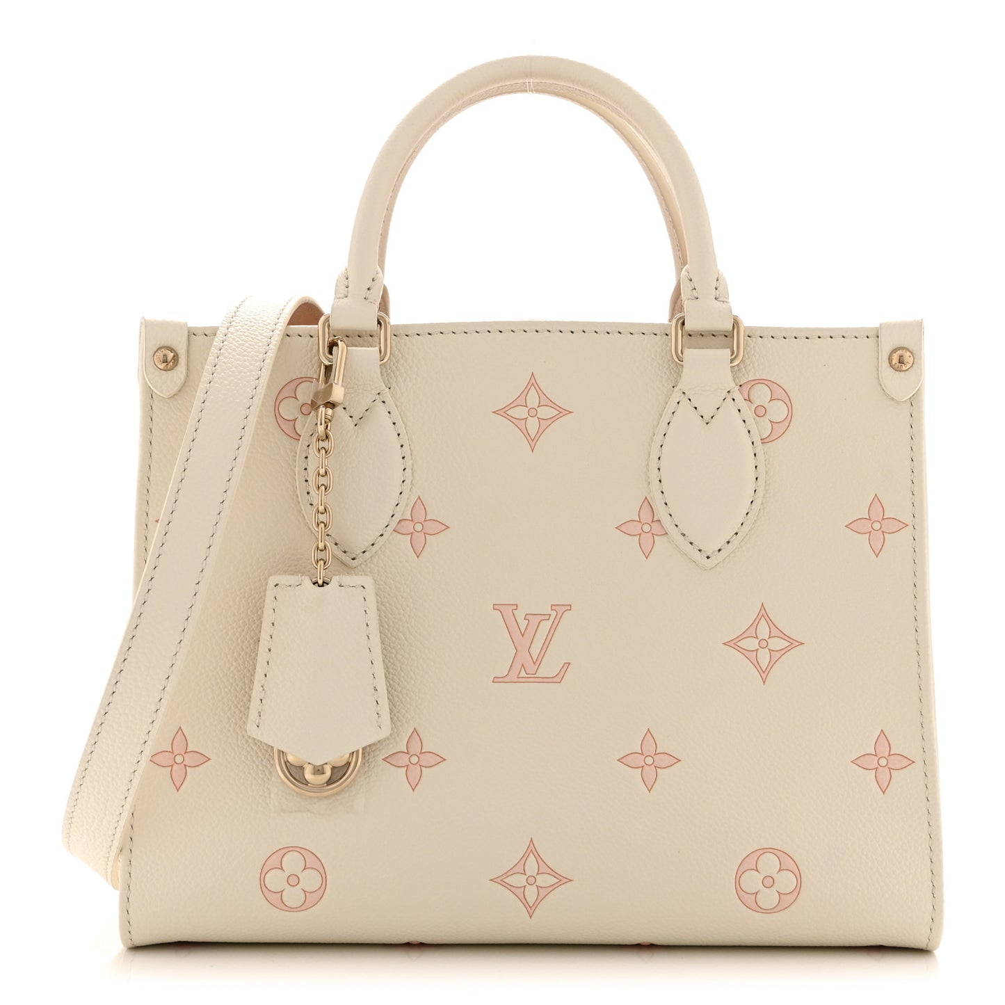 Empreinte Monogram Onthego PM Milky White Peach