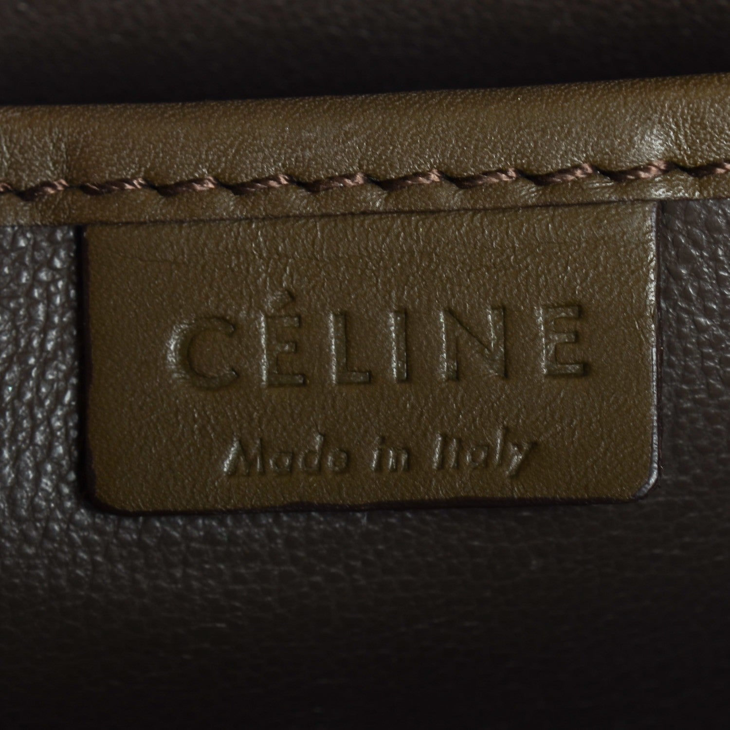 Celine Smooth Calfskin Nano Tri-Color Luggage Camel 6 of 7