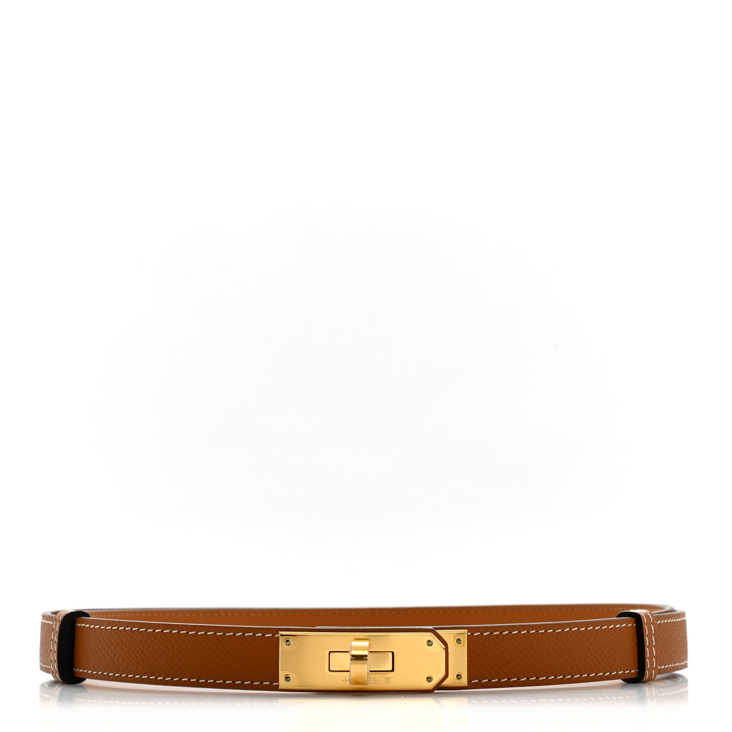 Epsom Kelly Belt Gold