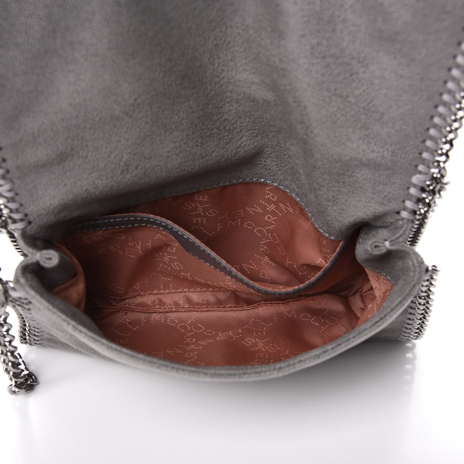 Stella McCartney Shaggy Deer Falabella Crossbody Bag Light Grey 5 of 10