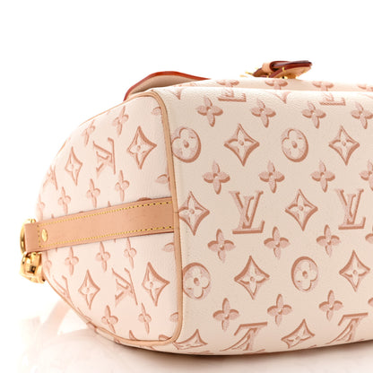 Louis Vuitton Monogram Fall for You Speedy Bandouliere 25 Beige Clair 8 of 10