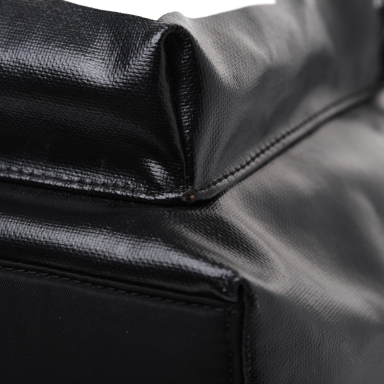 Dolce & Gabbana Calfskin Coated Canvas Vulcano Backpack Black 14 of 20