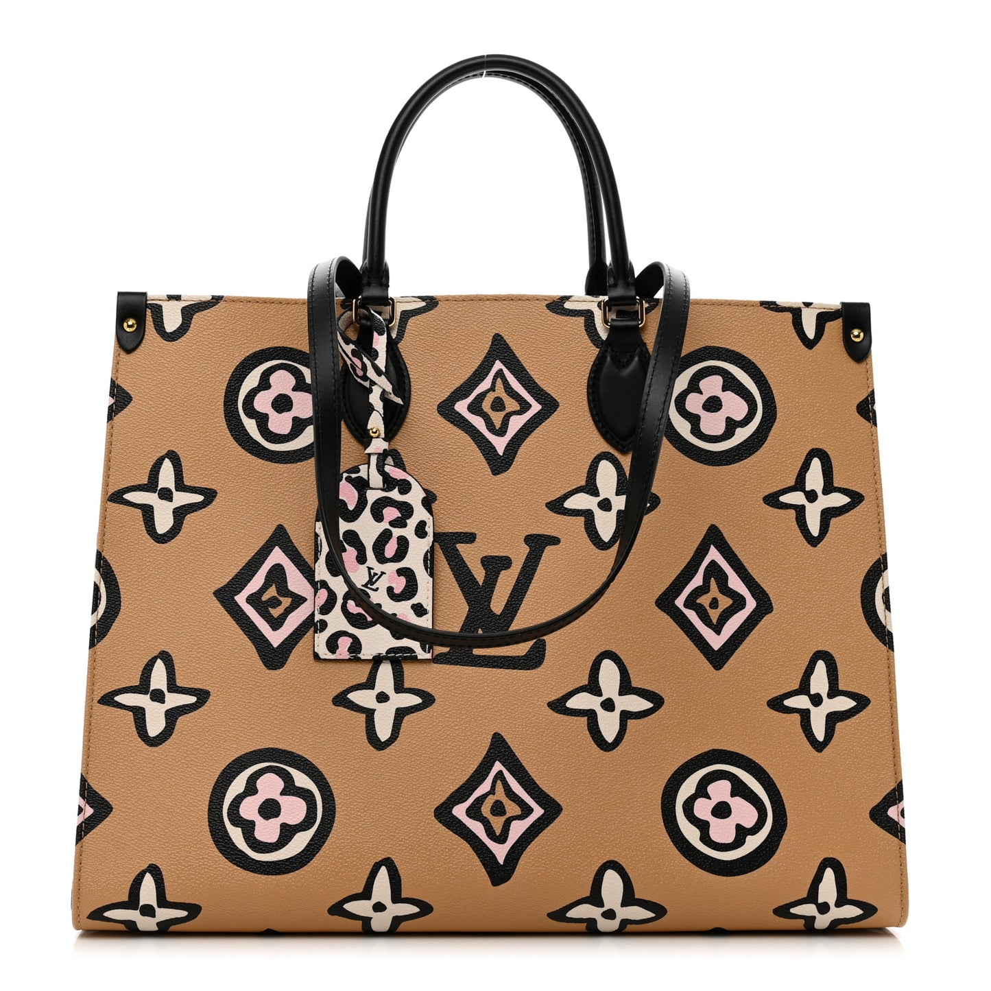 LOUIS VUITTON Monogram Giant Wild At Heart Onthego GM Arizona