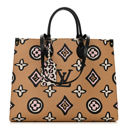 Louis Vuitton LOUIS VUITTON Monogram Giant Wild At Heart Onthego GM Arizona 1 of 9