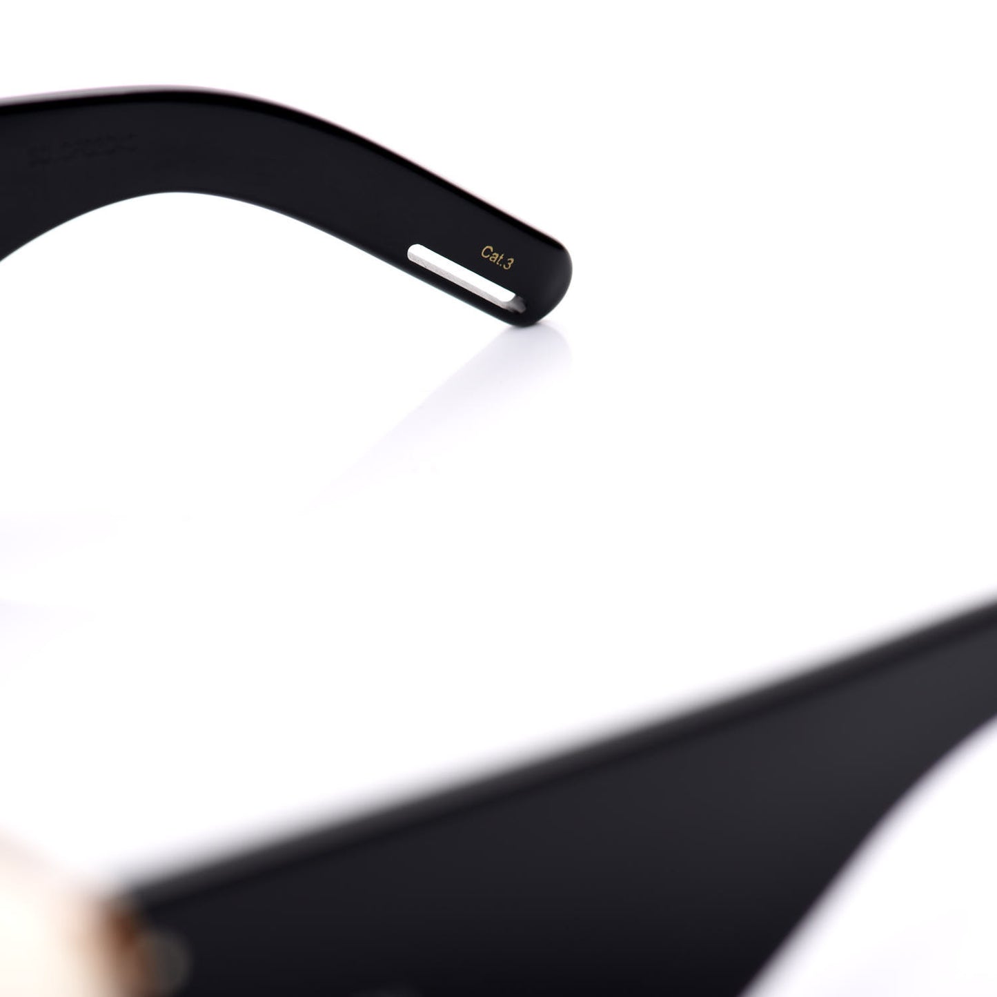 Acetate Rectangular Flap GG0543S Sunglasses White Black