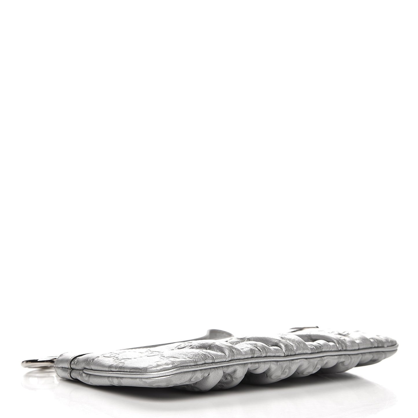 Guccissima New Britt Wristlet Silver