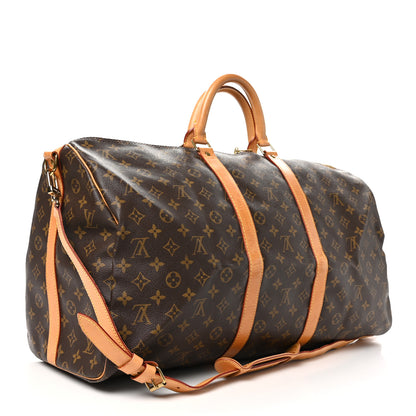 Louis Vuitton Monogram Keepall Bandouliere 55 2 of 14
