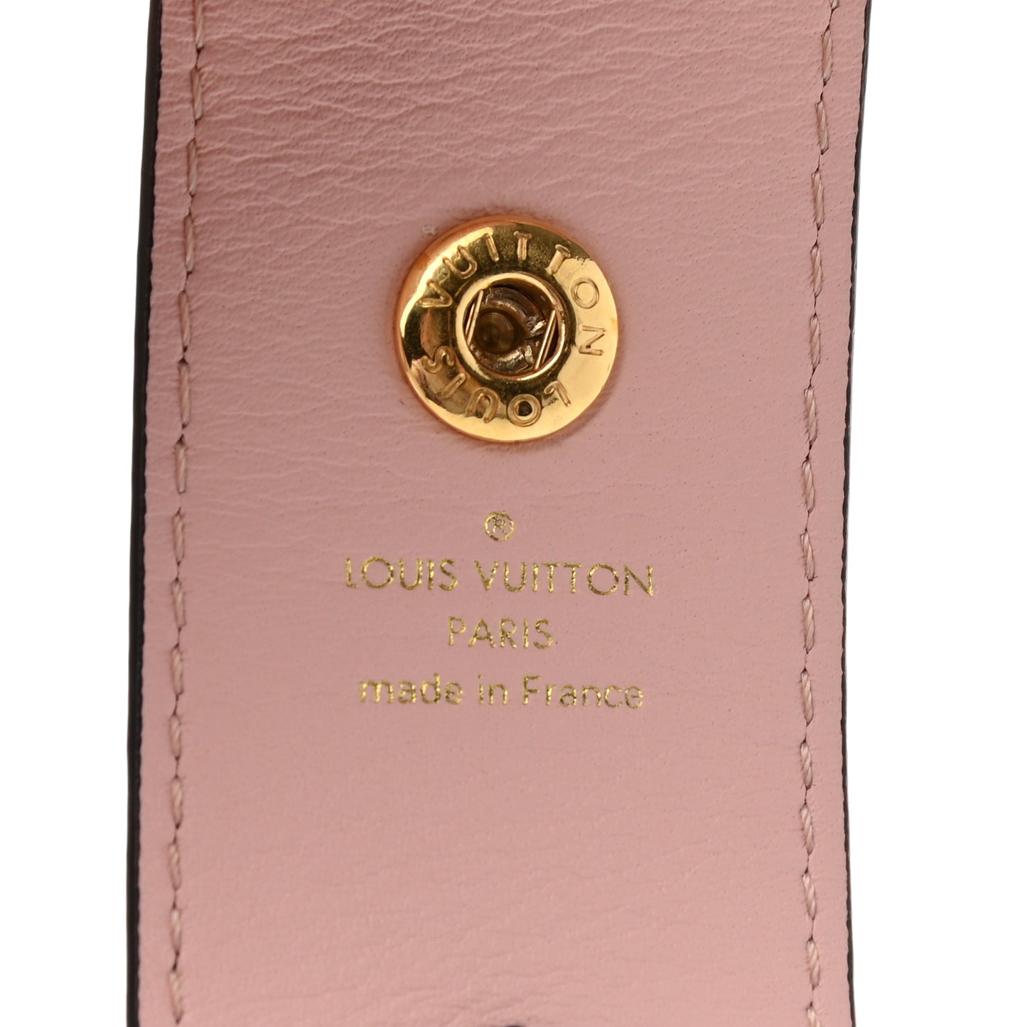 Monogram Adjustable Bandouliere Shoulder Strap Rose Ballerine