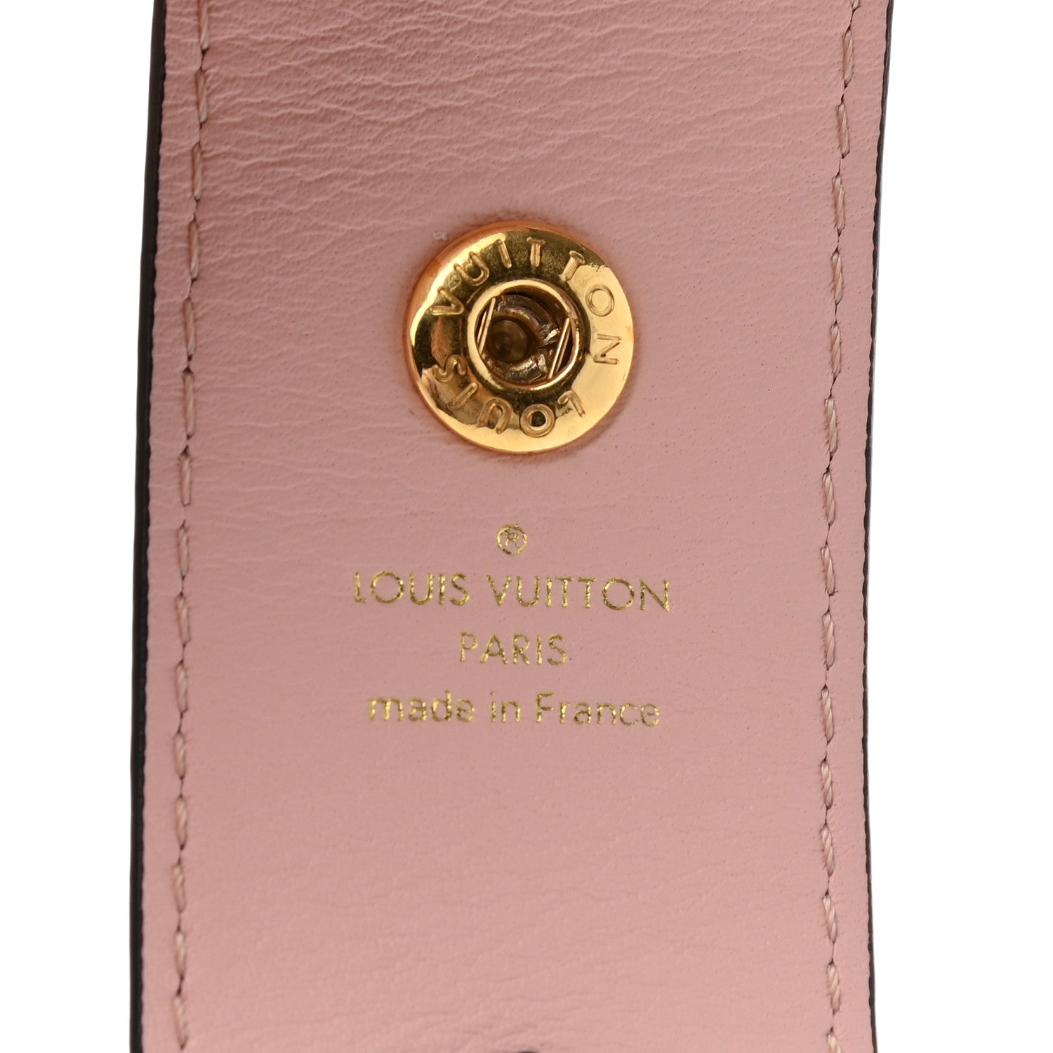 Louis Vuitton Monogram Adjustable Bandouliere Shoulder Strap Rose Ballerine 4 of 5