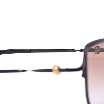 Cartier Metal Trinity Sunglasses CT0089S Black Brown 6 of 7
