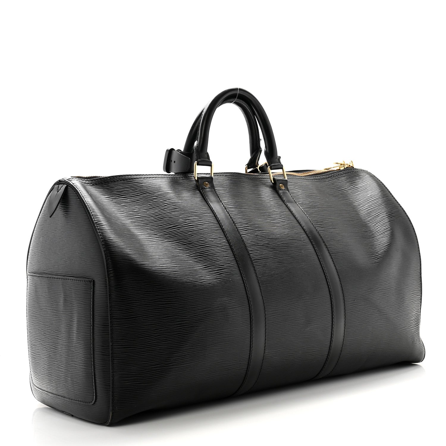 Louis Vuitton Epi Keepall 50 Black 2 of 17