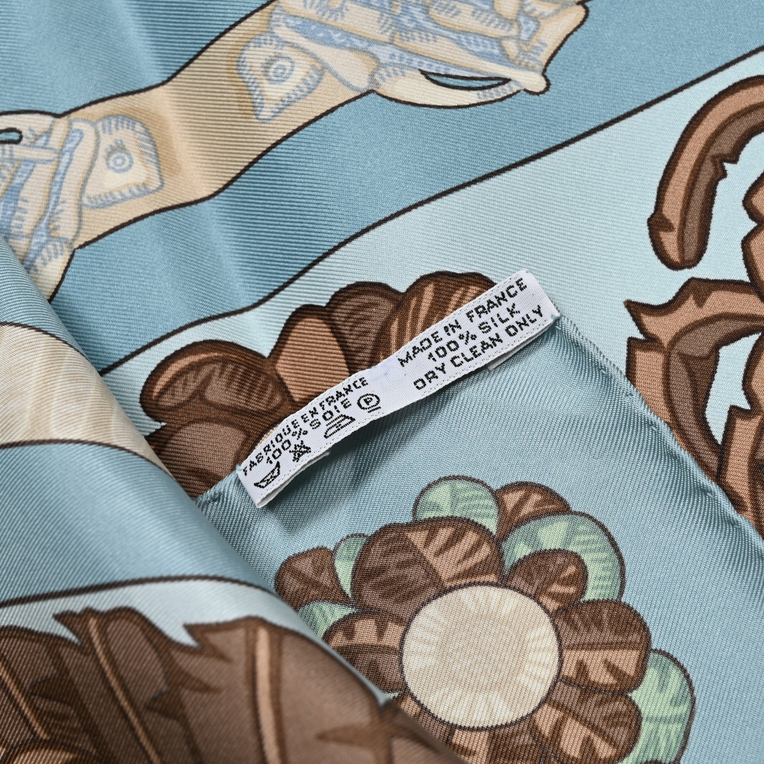 Hermes Silk Armets Panache Scarf 90 3 of 5