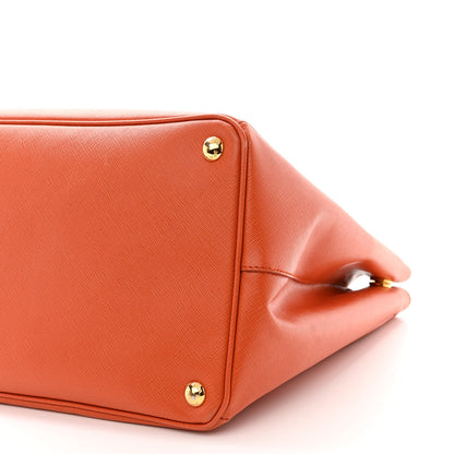 Prada Saffiano Lux Large Tote Papaya 12 of 12