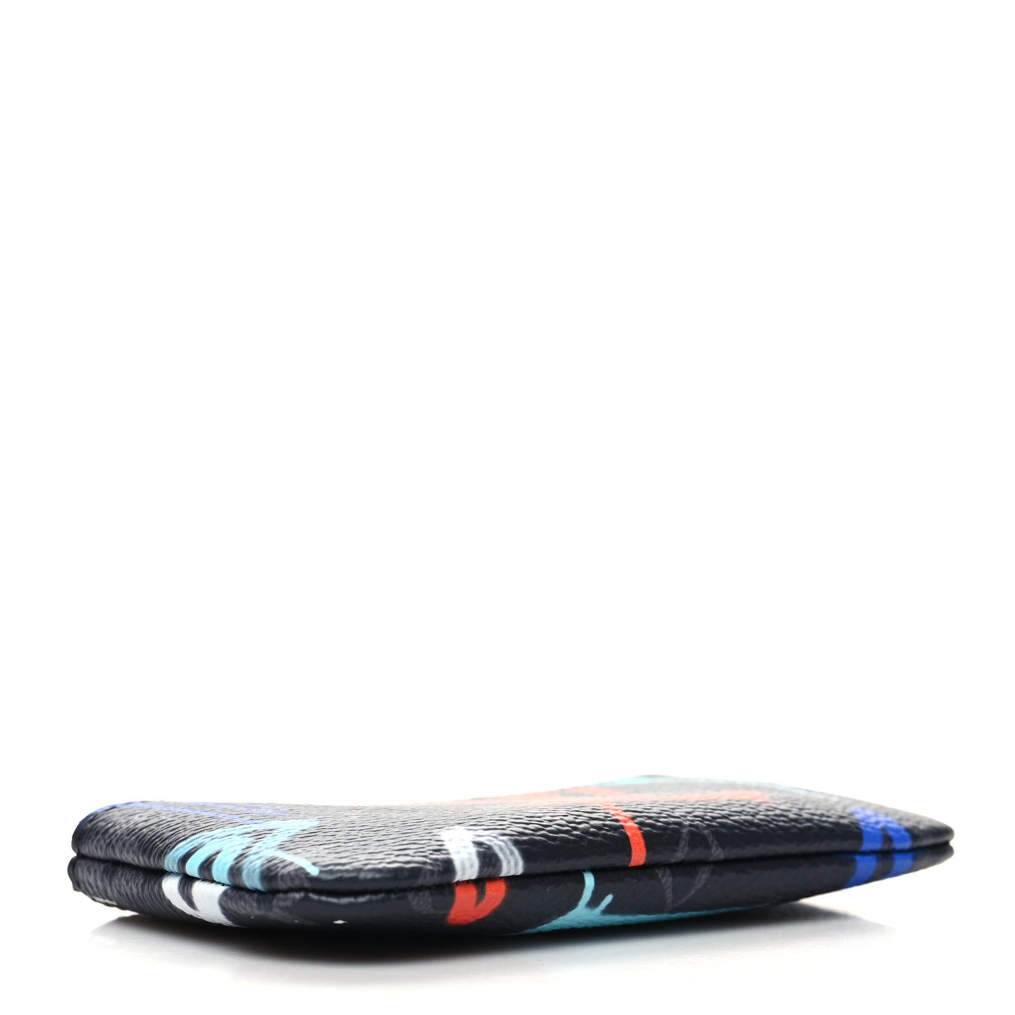 Monogram Eclipse LV Graffiti Key Pouch Multicolor