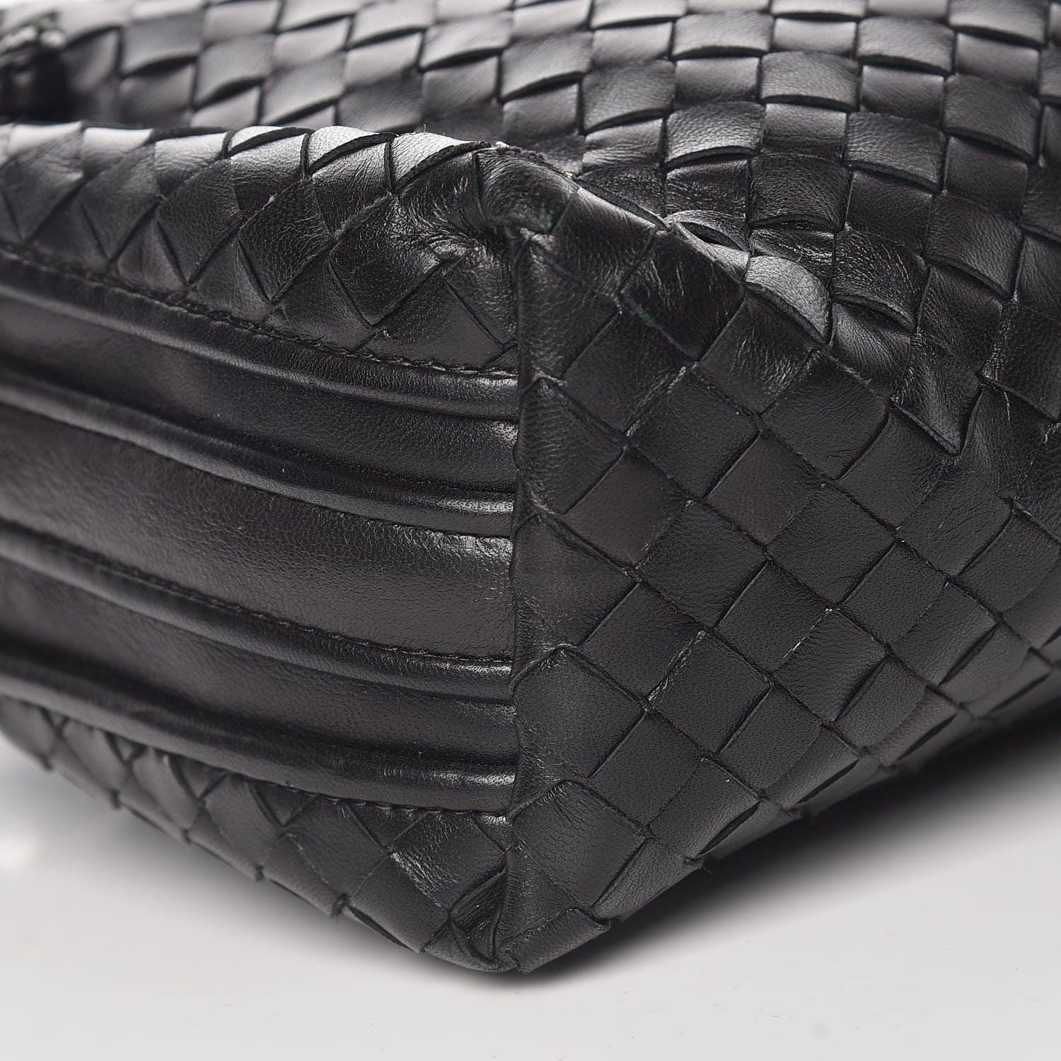 Bottega Veneta Nappa Intrecciato Pillow Crossbody Messenger Black 11 of 12