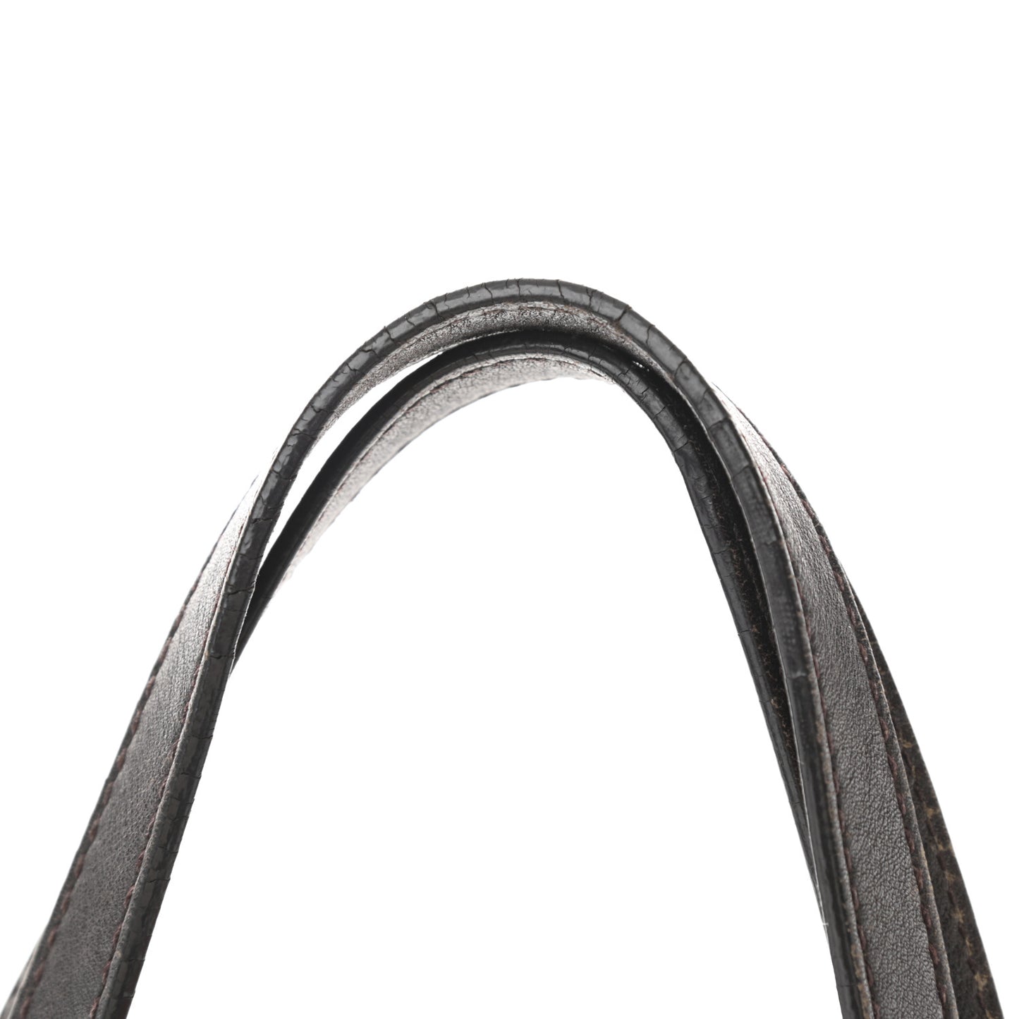 GG Supreme Monogram Medium Joy Tote Dark Brown