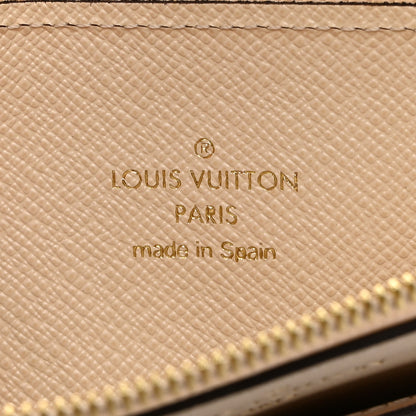 Louis Vuitton Damier Ebene Slim Purse Cream 6 of 7