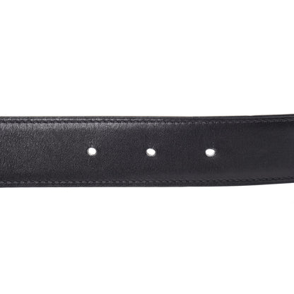Hermes Box Togo 32mm H Belt 90 Black Chocolate 5 of 6