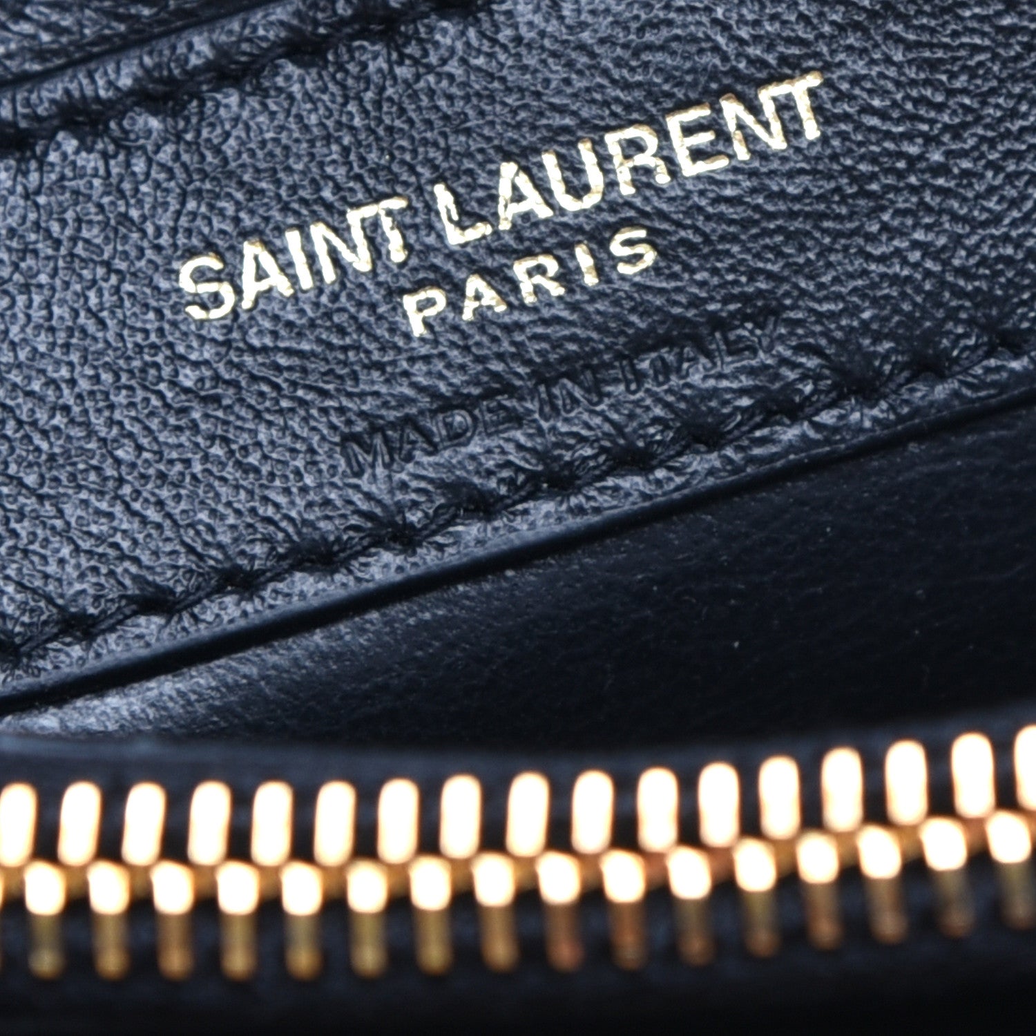 Saint Laurent Grain de Poudre Calfskin Y Quilted Monogram Small Loulou Chain Satchel Black 6 of 8