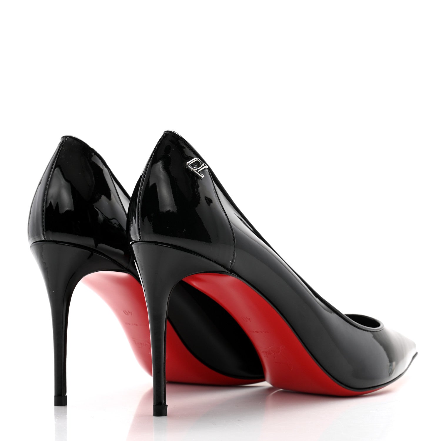 Christian Louboutin Patent Sporty Kate 85 Pumps 40 Black 4 of 7