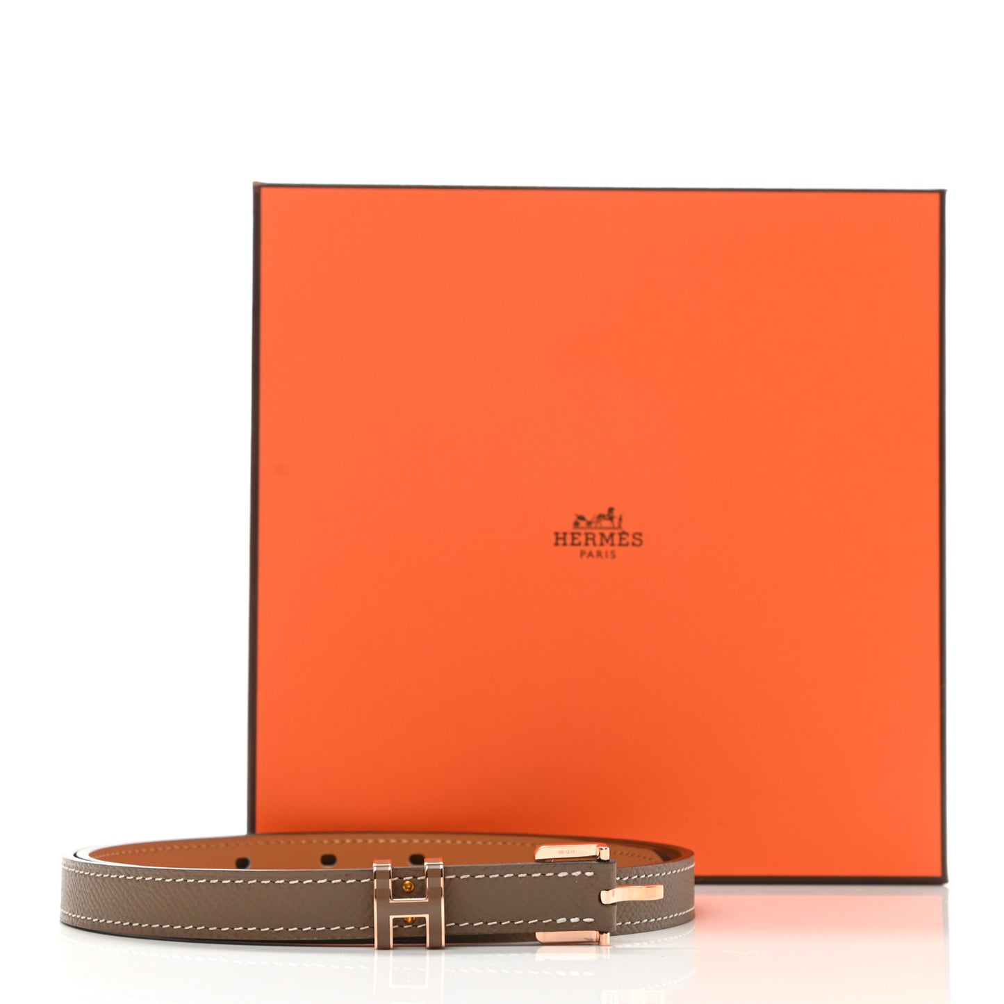 Epsom 15mm Pop H Belt 75 Etoupe