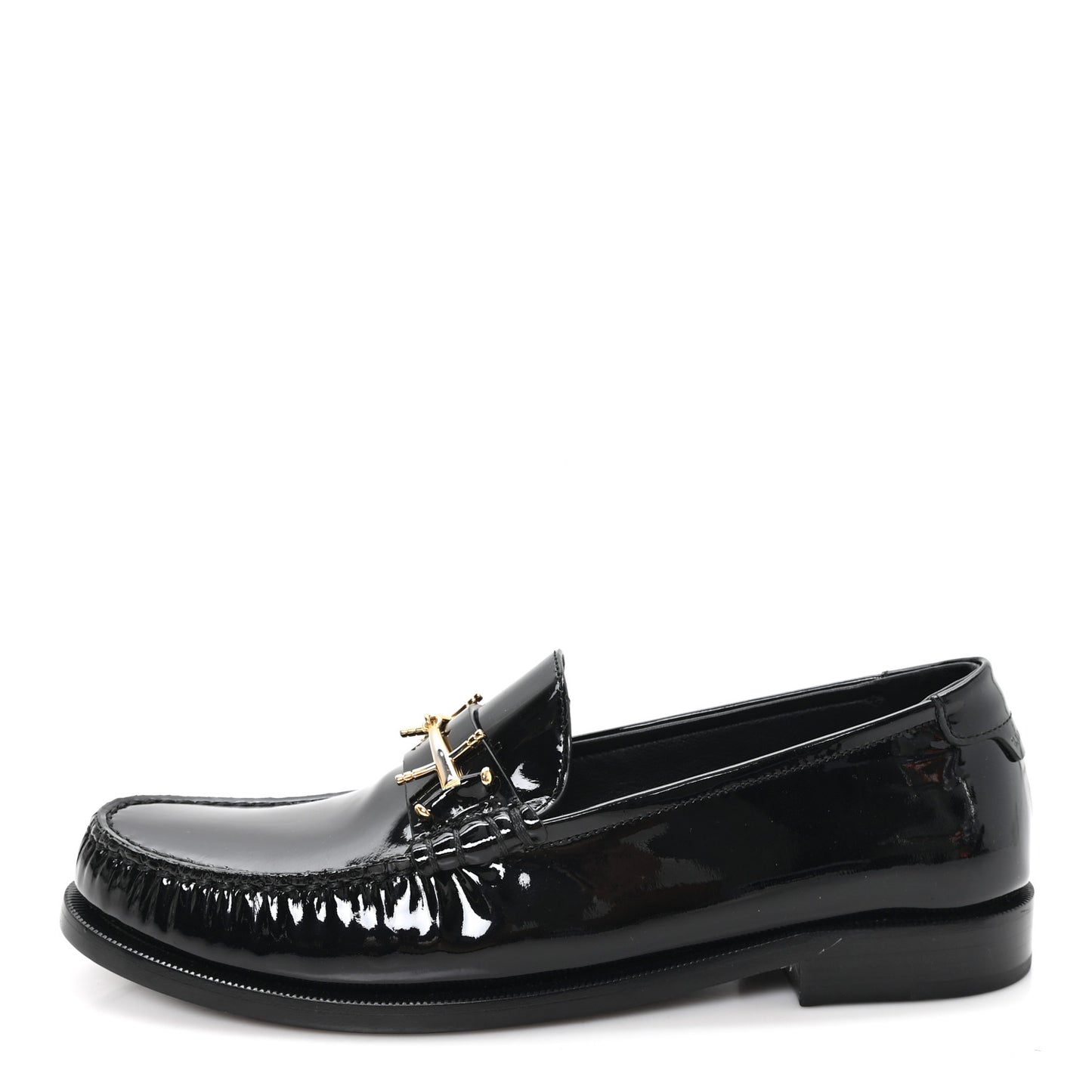 Patent Le Loafer 15 Penny Slippers 40 Black