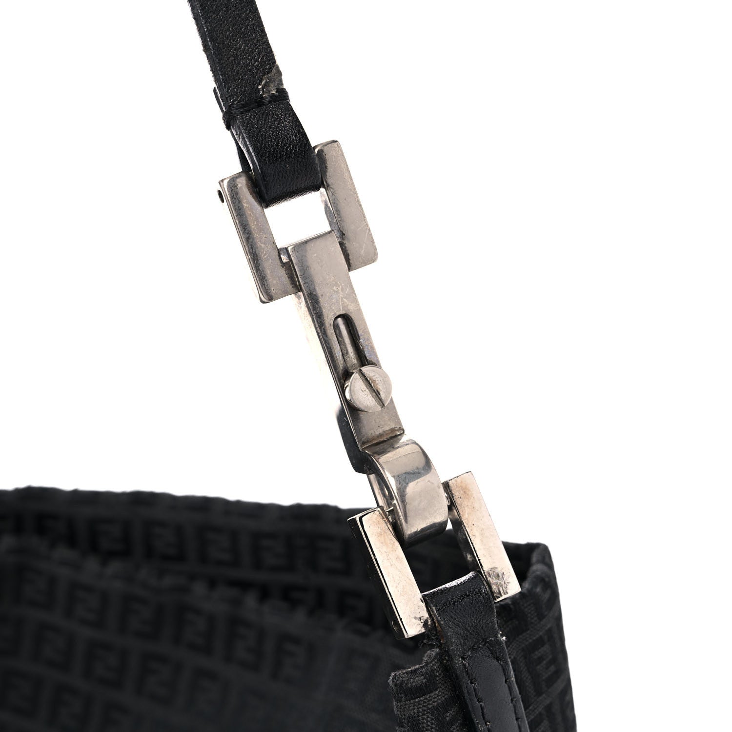 Fendi Zucchino Hobo Black 21 of 21