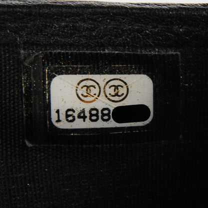 Chanel Caviar Sevruga L Zip Pocket Wallet Black 8 of 8