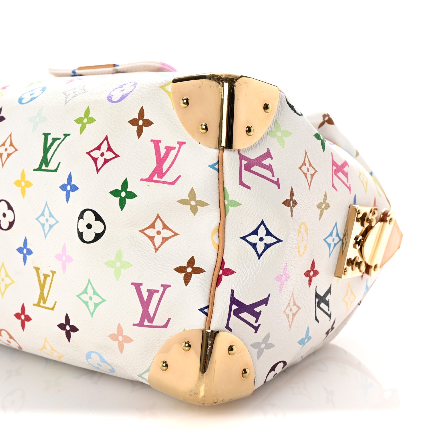 Louis Vuitton Monogram Multicolor Speedy 30 White 9 of 9