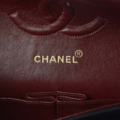 Chanel Lambskin Quilted Medium Double Flap Black 6 of 10