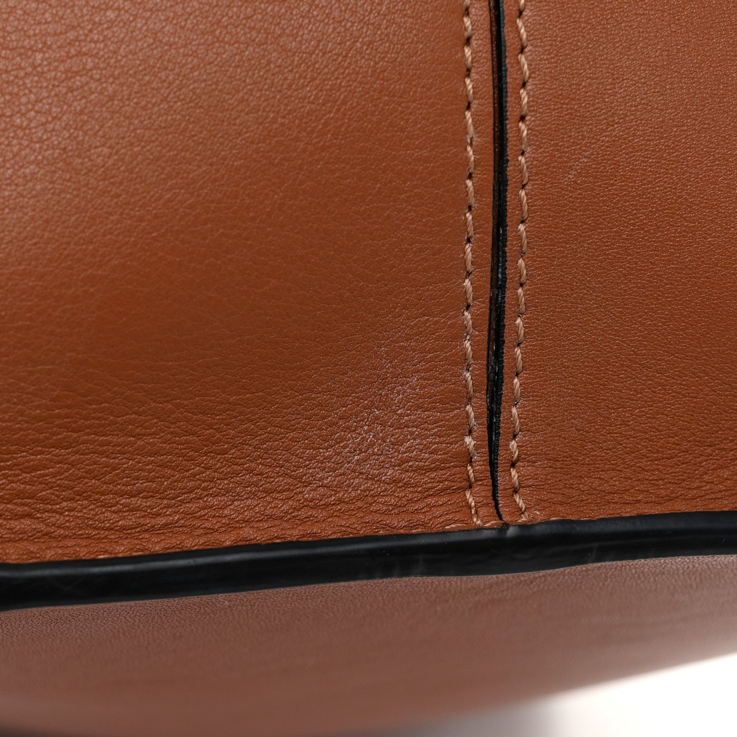 Loewe Supple Smooth Calfskin Jacquard Cubi Crossbody Bag Tan 10 of 10