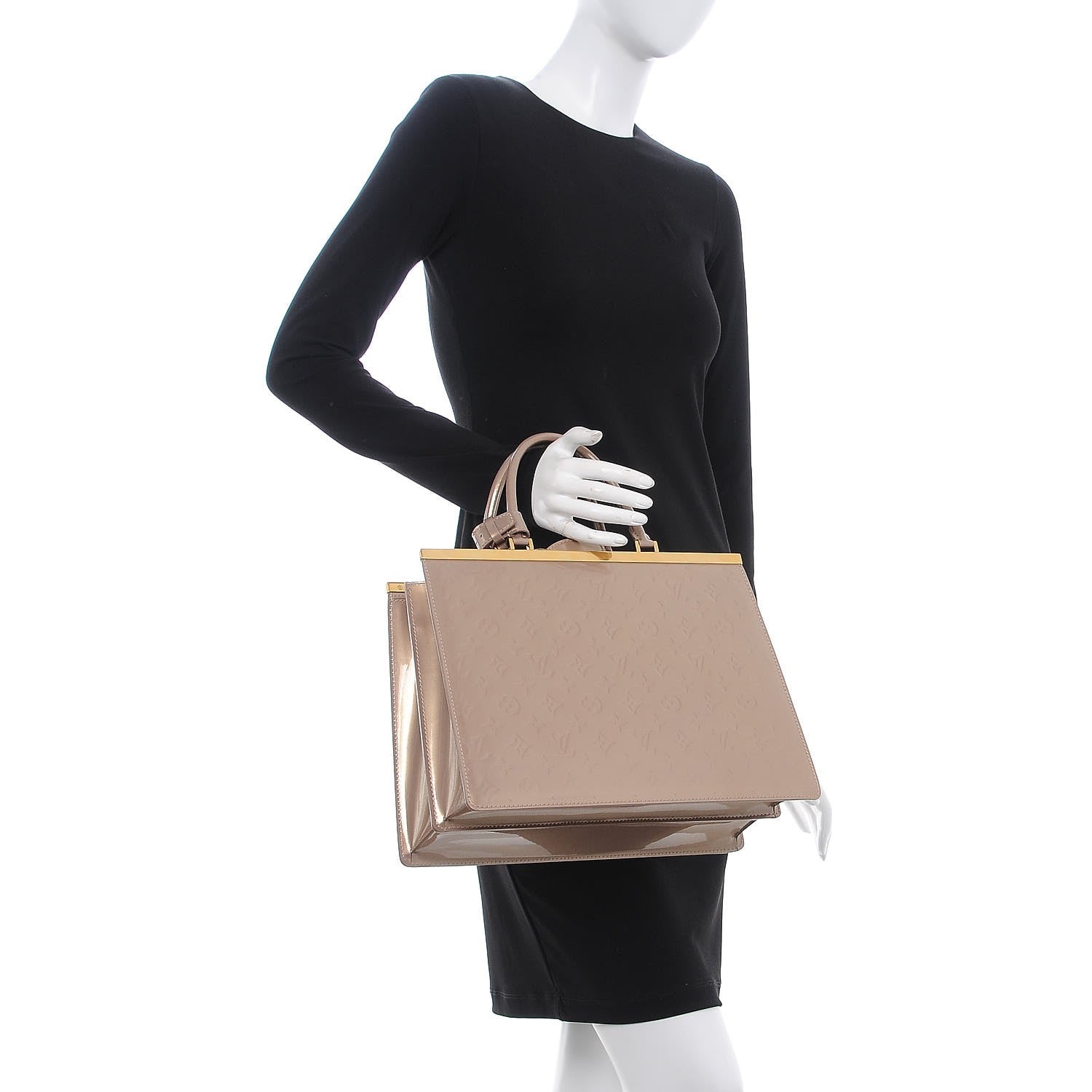 Louis Vuitton Vernis Deesse GM Beige Poudre 2 of 6