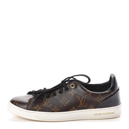 Louis Vuitton Patent Monogram Frontrow Sneakers 38 1 of 10